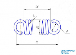 Пружина растяжения рисунок. Чертеж пружины растяжения. Пружина 38391 чертеж. Пружина растяжеия км 11.18.217 чертёж. Пружина растяжения Double loop чертеж.
